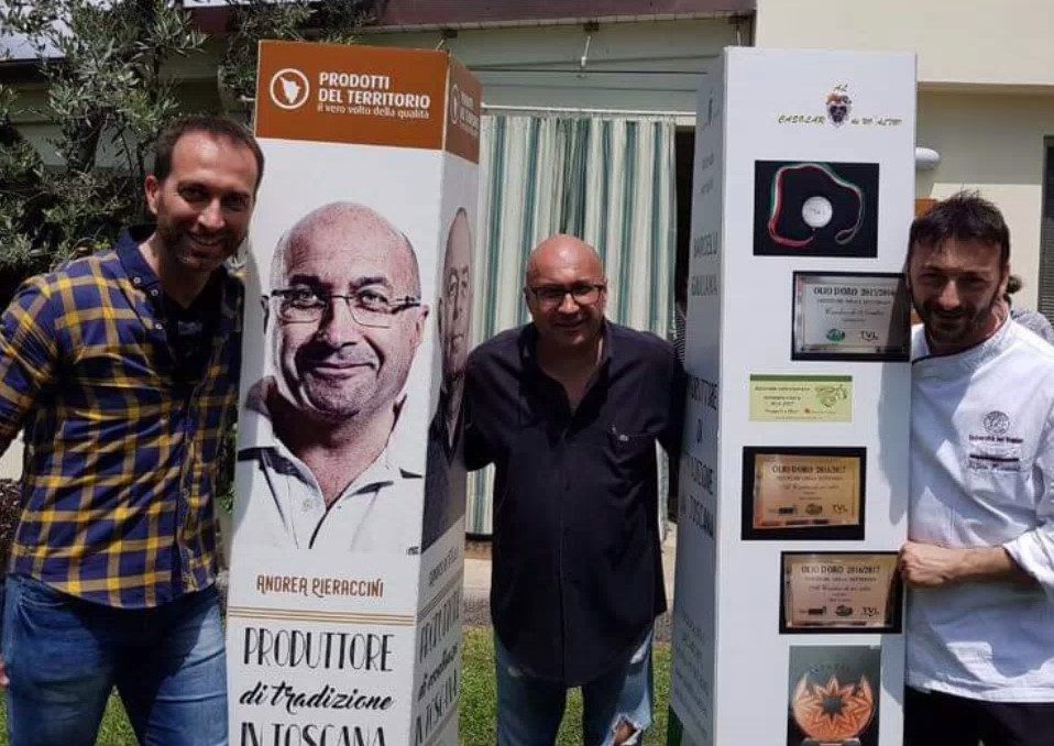 Andrea Pieraccini, il dottore larcianese che fa invidia per la sua produzione d’olio