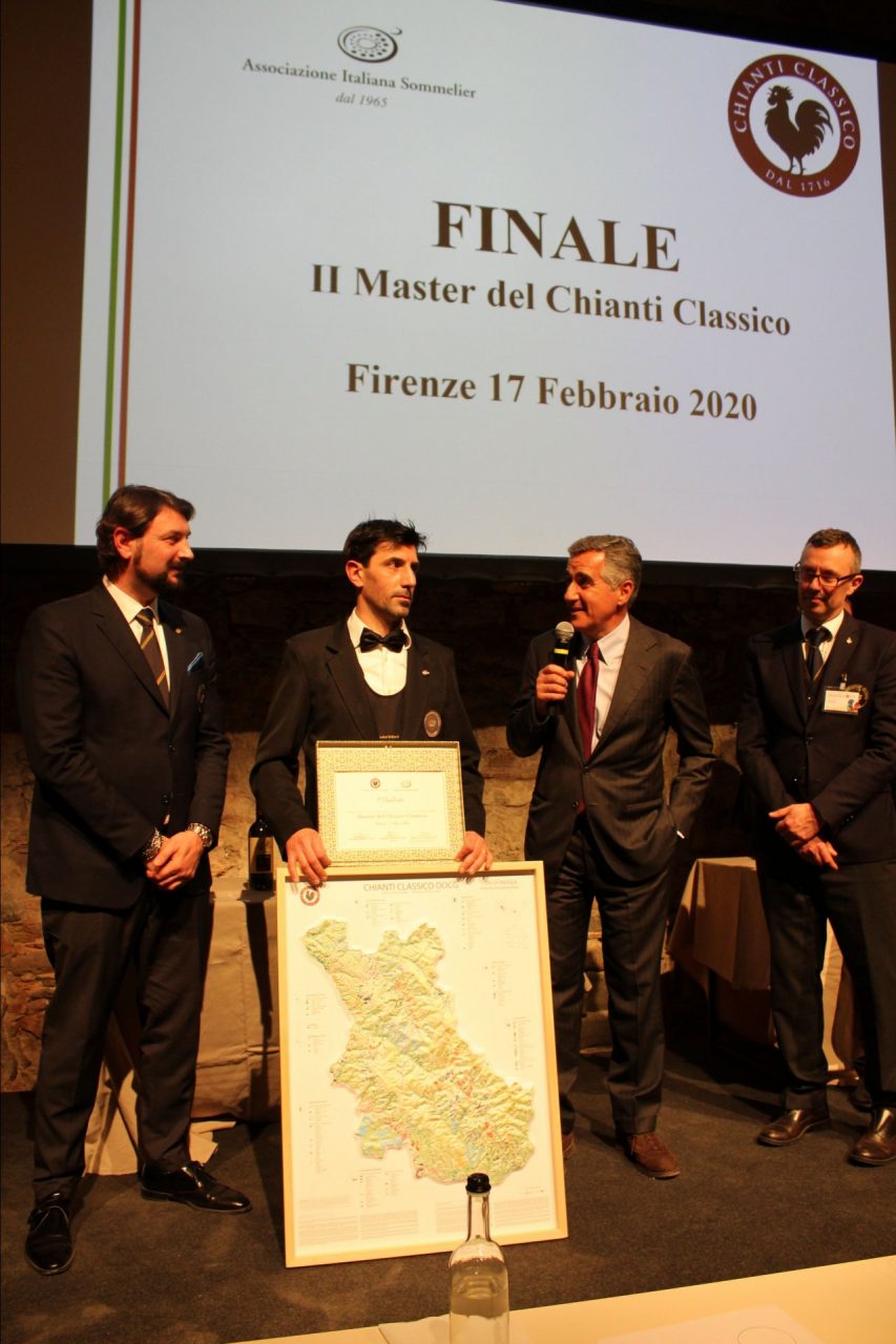 Daniele Palavisini della delegazione di Firenze vince il Master del Chianti classico 2020