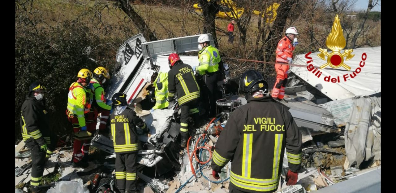 Incidente in A1 tra Arezzo e Monte San Savino