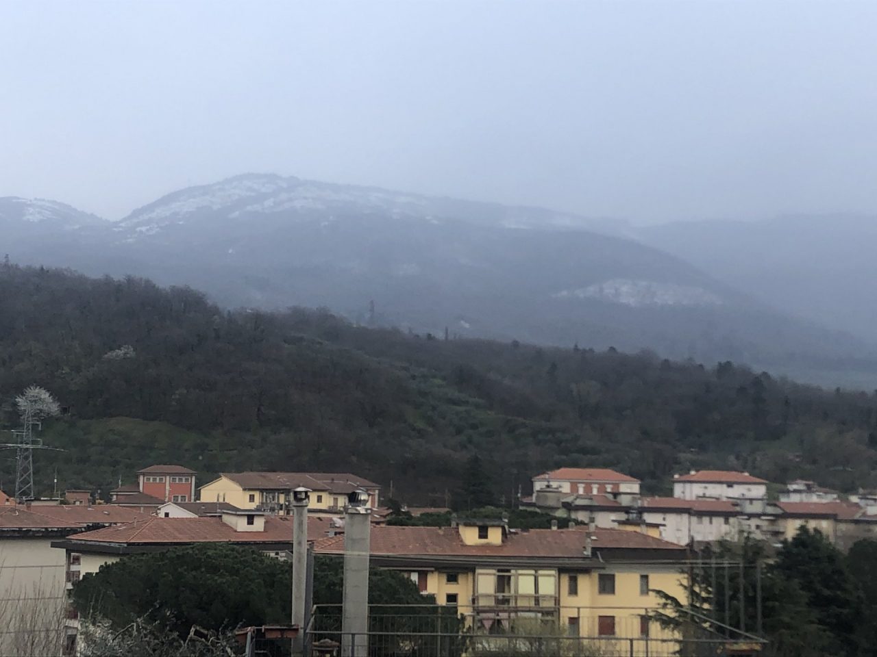 Neve in Val di Bisenzio: GUARDA IL VIDEO