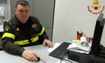 In pensione Stefano Fiorelli dei vigili del fuoco