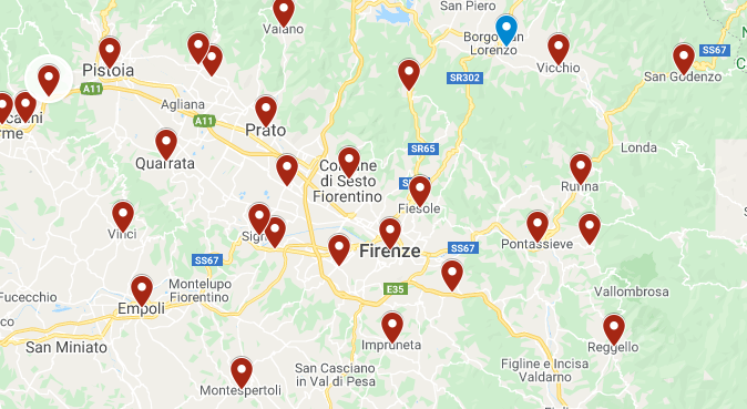 Coronavirus: ecco la mappa dei contagi di ieri