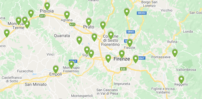 Coronavirus: ecco la mappa dei contagi di ieri comune per comune