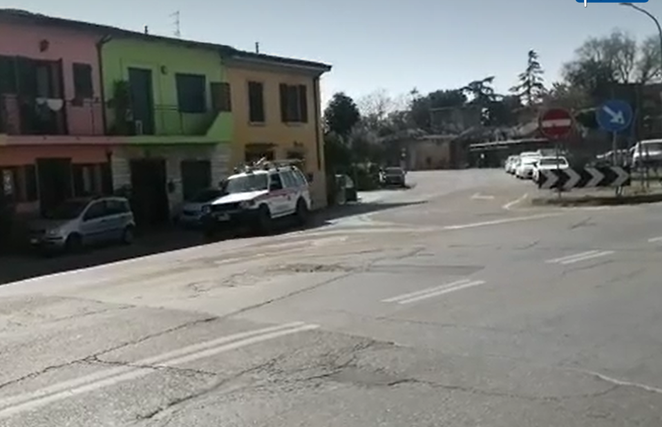 Via Barberinese: una delle strade più trafficate, oggi deserta: GUARDA IL VIDEO
