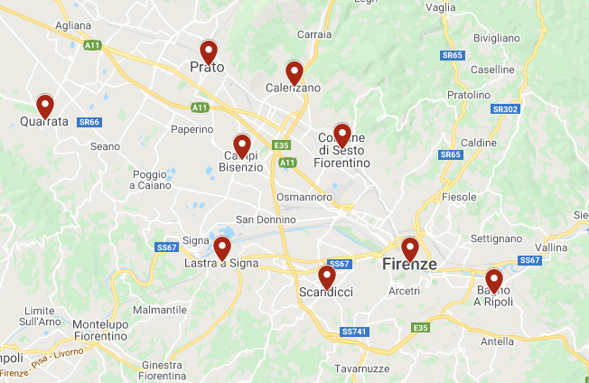 Coronavirus, 100 casi ieri nelle nostre province: guarda la mappa