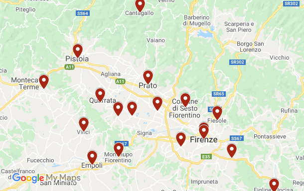 Coronavirus, ecco i casi positivi nelle province di Firenz,e Prato e Pistoia di oggi