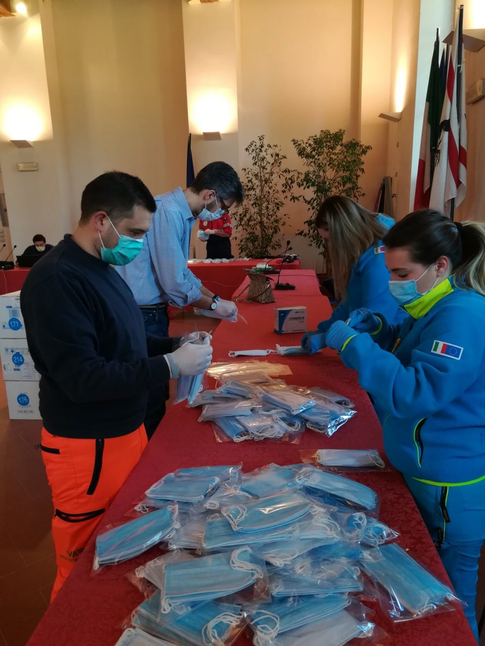 Da martedì 17 novembre riparte la distribuzione delle mascherine a Lastra a Signa