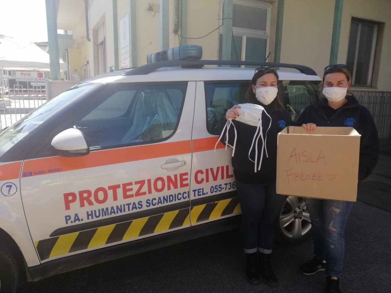 Consegnate mille mascherine ai malati di Sla