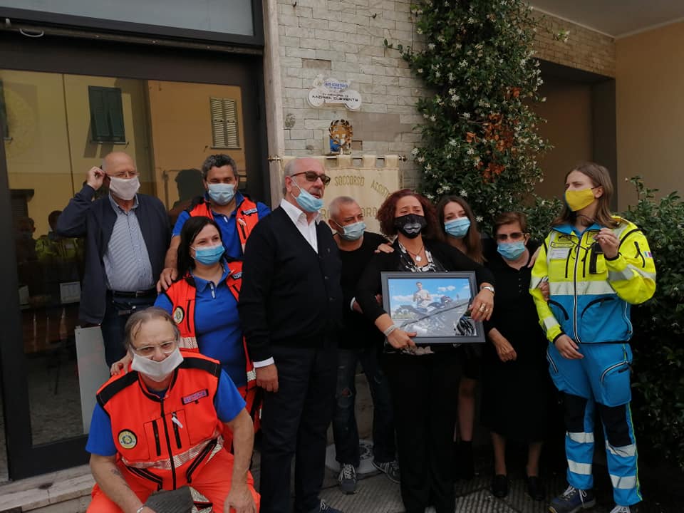Morì a 21 anni sulla Barberinese: la Croce d’Oro gli intitola la sezione di Maliseti