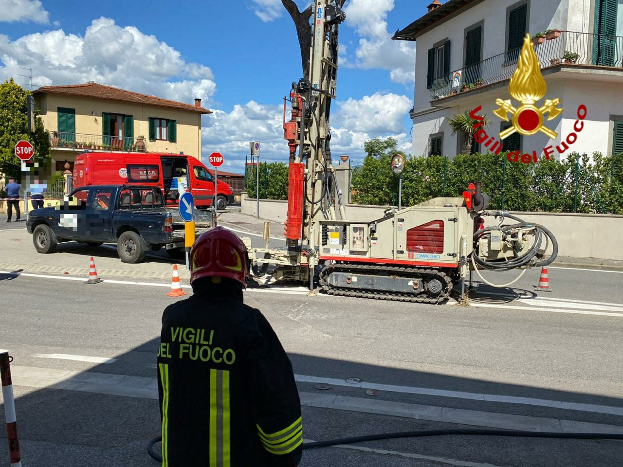 Impruneta: fuga di gas
