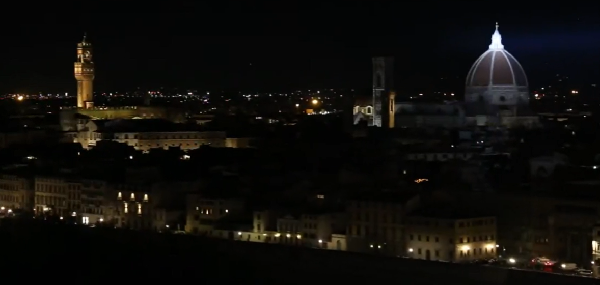 San Giovanni: lo spettacolo di luci a Firenze – IL VIDEO