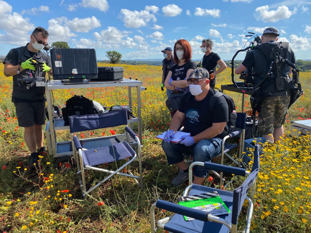 Allestito in Italia il primo set cinematografico