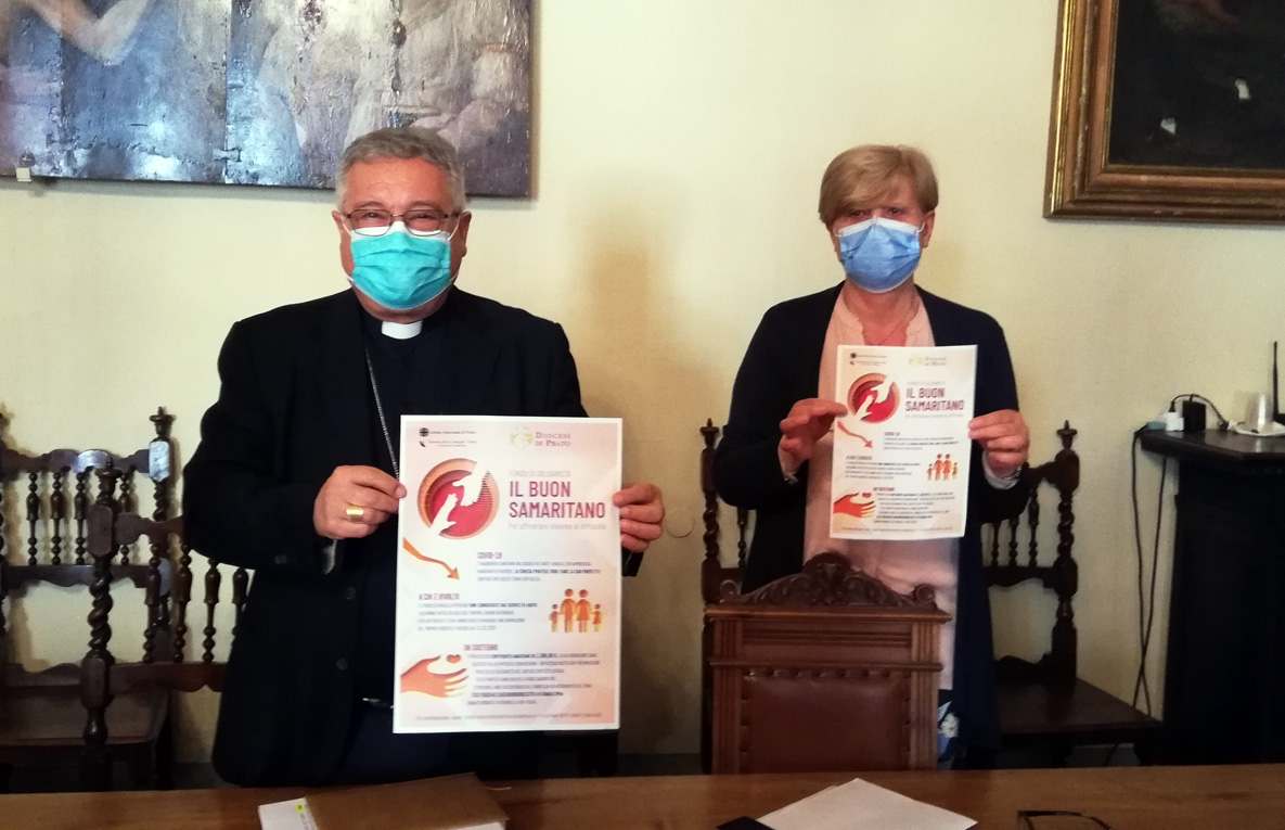 La Diocesi di Prato lancia un fondo di solidarietà per aiutare le famiglie in difficoltà a causa della crisi causata dal Covid