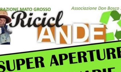 Riciclande: aperture straordinarie nei week end di luglio