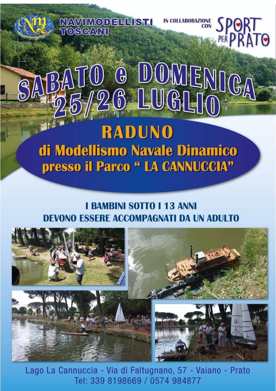 Modellismo navale, raduno al parco-lago La Cannuccia