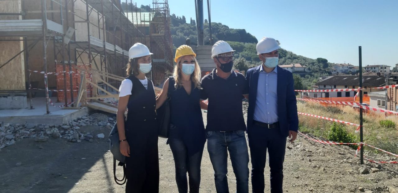 Il Covid non ferma i lavori del nuovo asilo nido a Morecci – LE FOTO