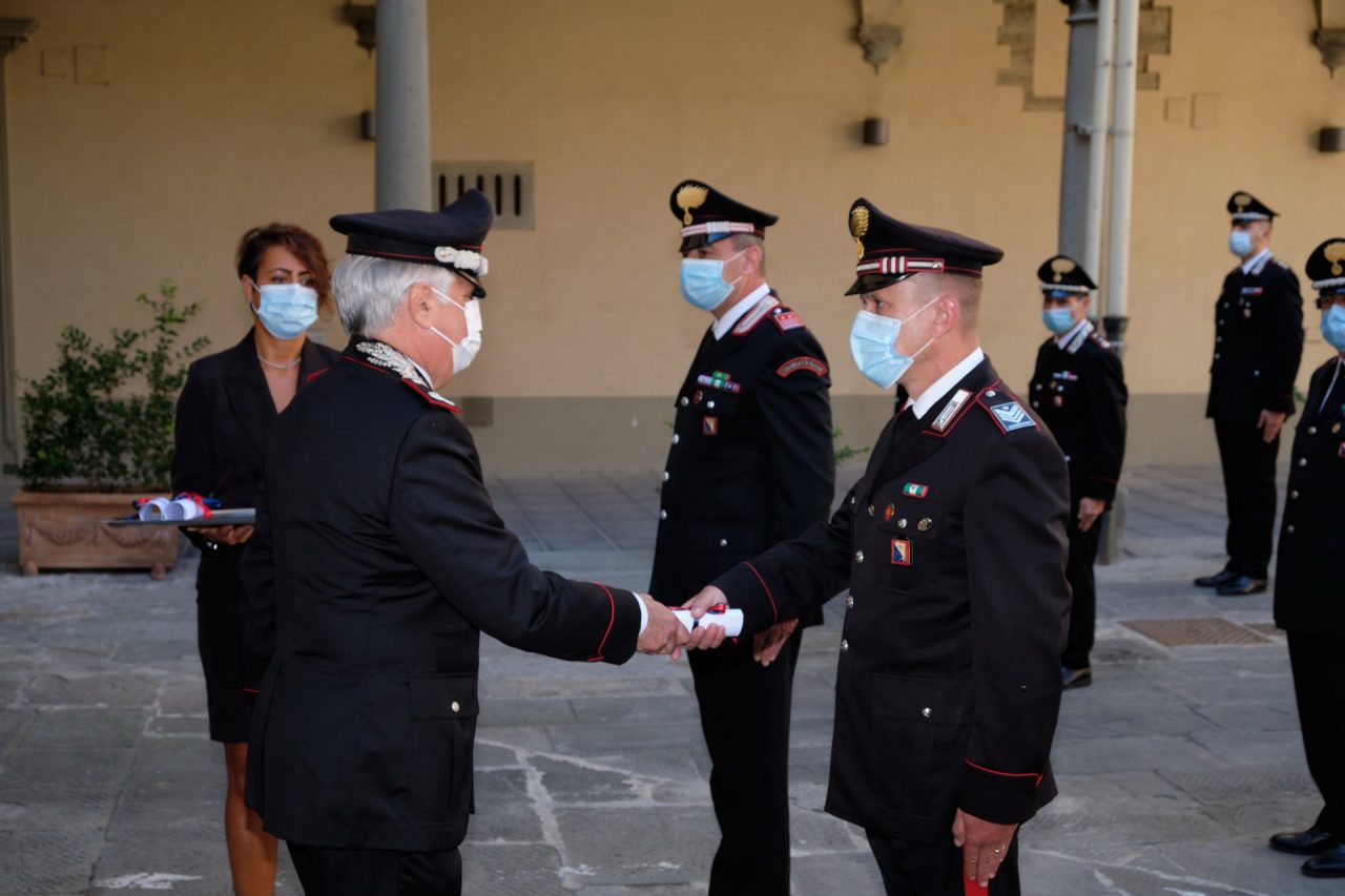 Visita al Comando Provinciale di Firenze del Comandante della Legione Carabinieri “Toscana”, Generale di Brigata Massimo Masciulli