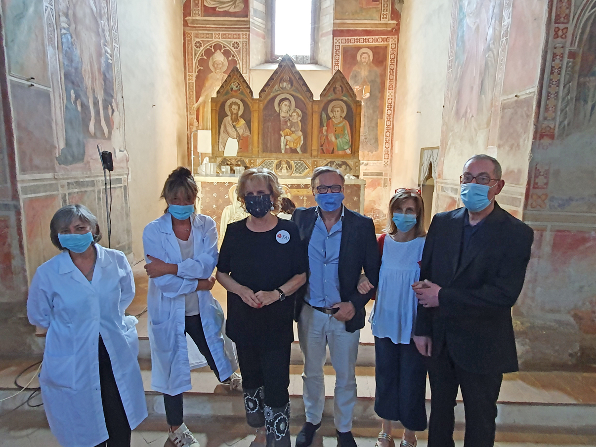 Oratorio di San Bartolomeo: al via il restauro degli antichi affreschi – LE FOTO