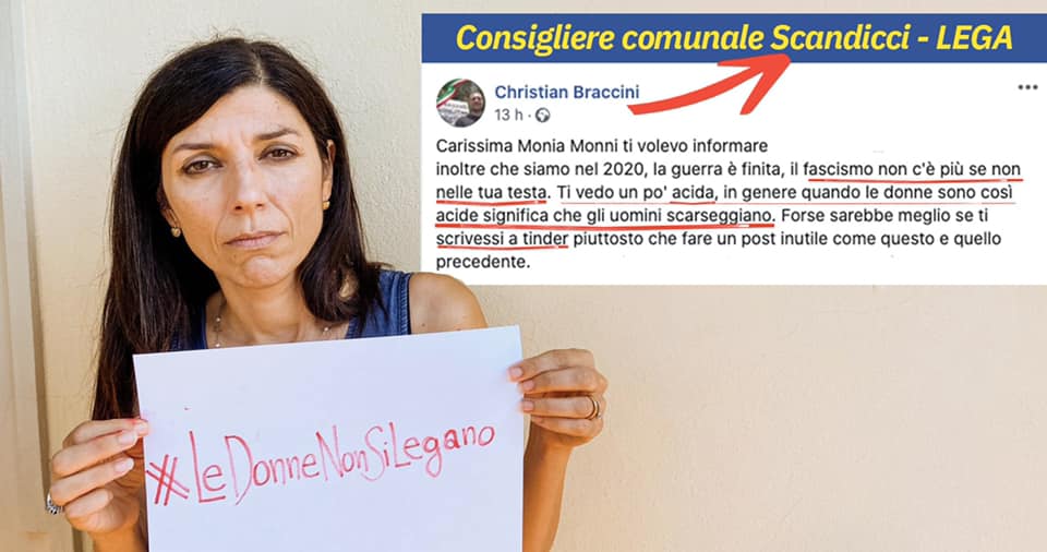 “Ti vedo acida, mancanza di uomini”? Monia Monni risponde così alle offese sessiste