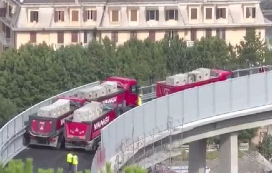Ditta calenzanese ai collaudi del ponte di Genova