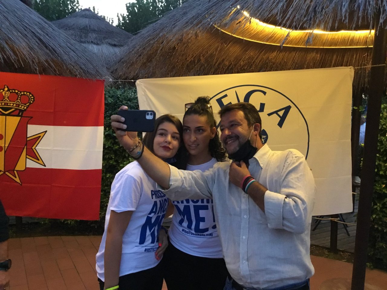 Matteo Salvini a Signa: “pronti a costruire una Toscana più bella e sicura per i nostri figli”