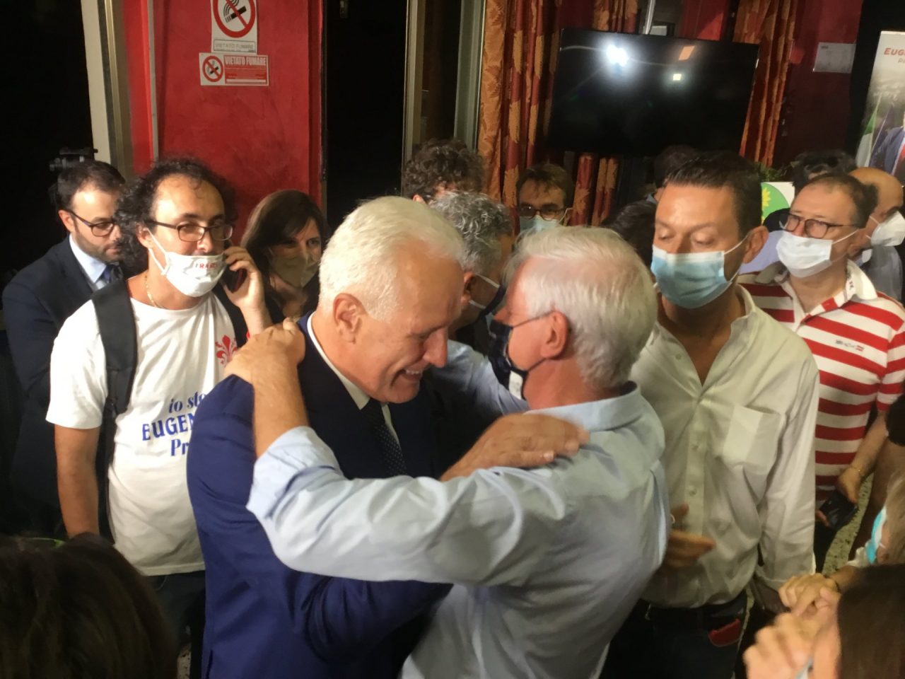 La vittoria di Eugenio Giani: “ha vinto il modello toscano costruito negli anni” – GUARDA LE FOTO