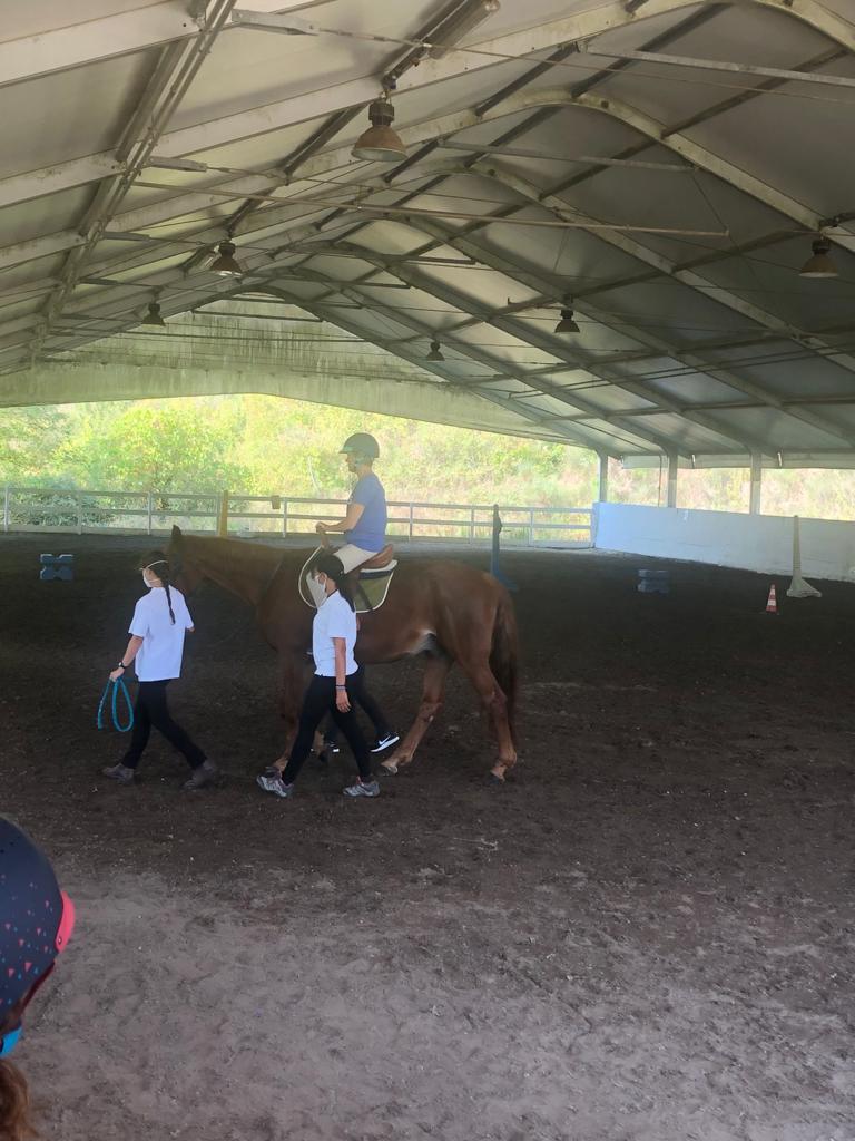 Terapia assistita con il cavallo: a Villa Il Sorriso i pazienti tornano in sella
