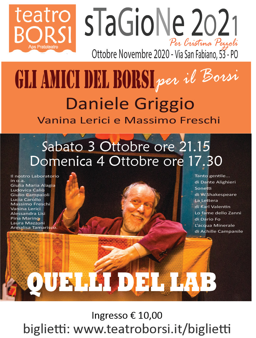 Il teatro Borsi riapre sabato