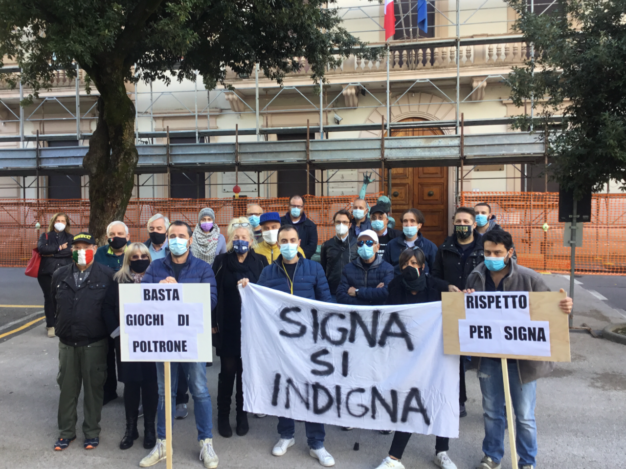“Signa dice no a Rossi Assessore“, in corso la mobilitazione sotto il Comune