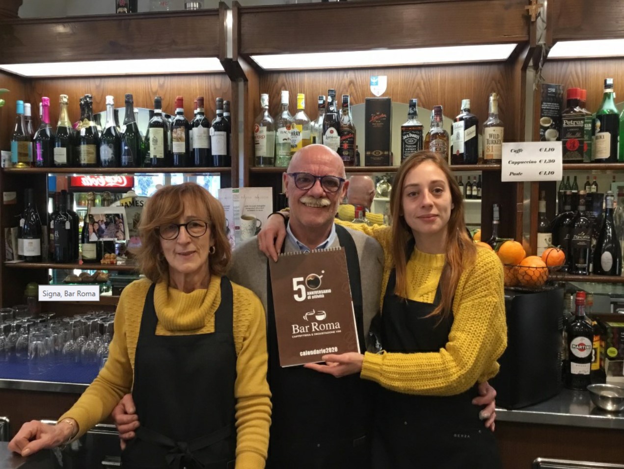 Il ricordo di Ilario Pacini, storico titolare del bar Roma
