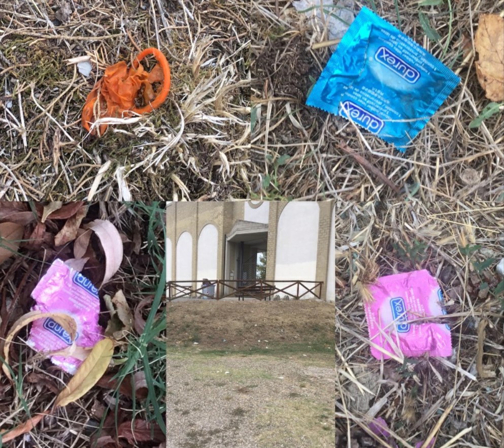 Sesso davanti al cimitero di San Mauro, slalom fra i preservativi