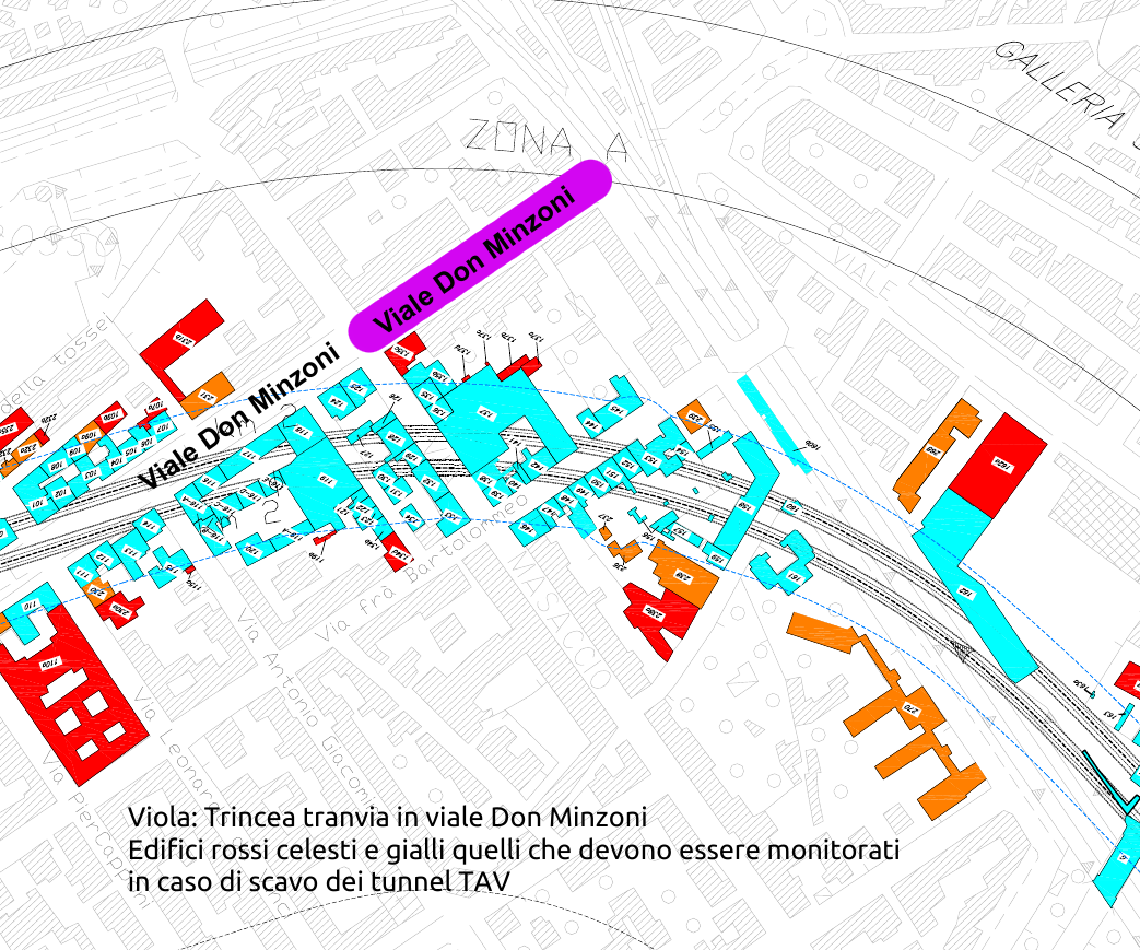 I “NoTav” di Firenze all’attacco del progetto della nuova tramvia per Campo di Marte