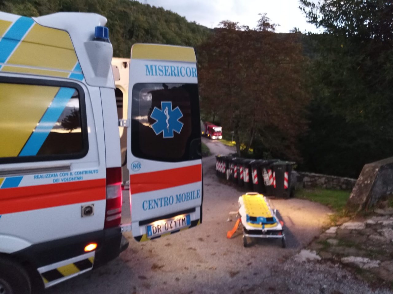 Assalito da una mucca a Savignano (Vaiano), 38enne fiorentino trasportato in ospedale