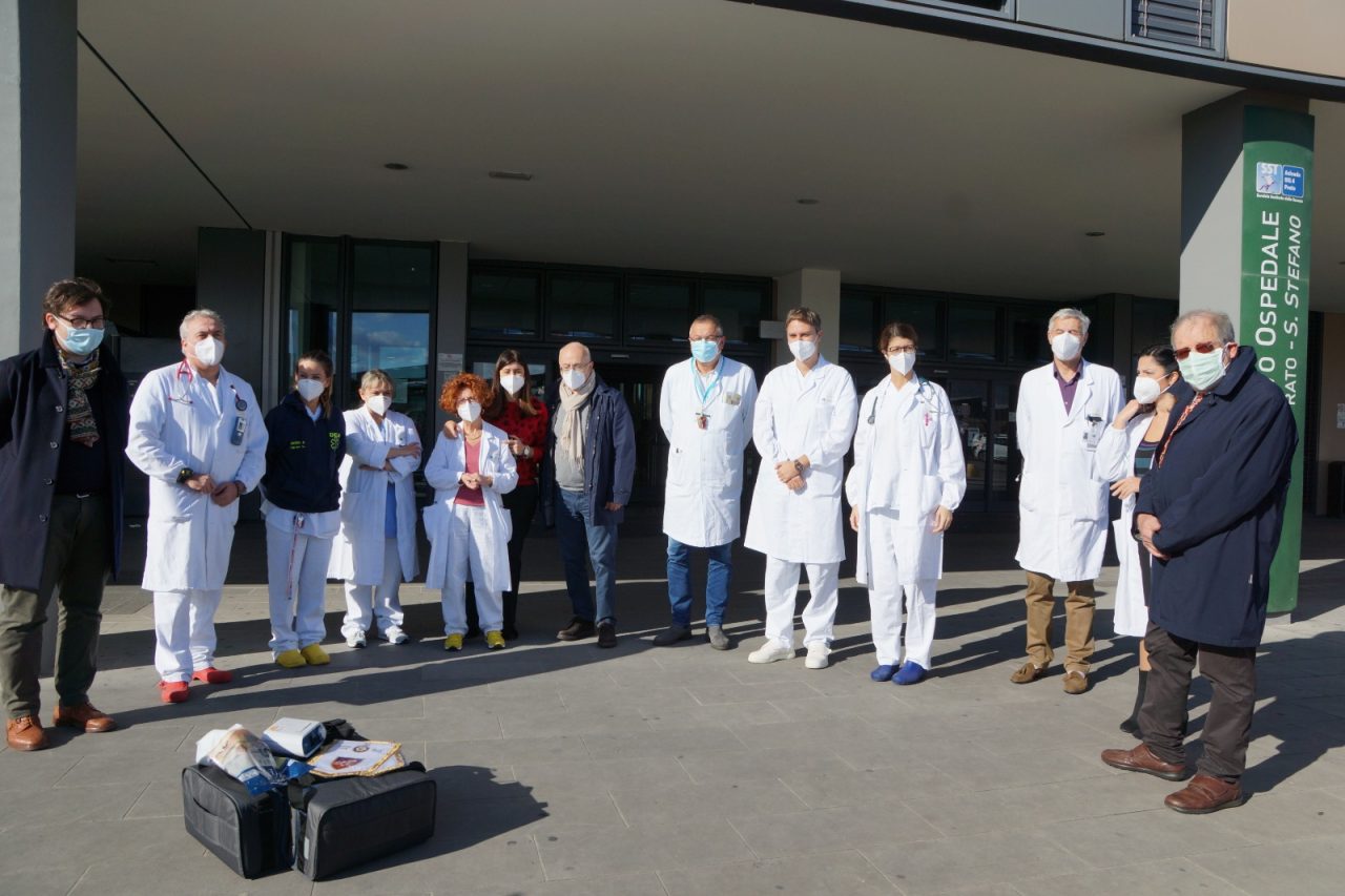 Rotary Club Prato dona al Santo Stefano 4 ventilatori polmonari e 4 maschere oronasali