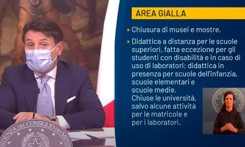 Toscana zona gialla: ecco cosa vuol dire