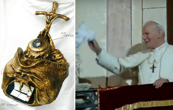 Reliquia di Papa San Giovanni Paolo II rubata a Spoleto, individuato e denunciato il responsabile del furto: un 59enne di Figline Valdarno