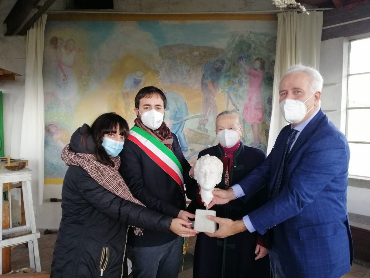 Carmignano, inaugurata la casa studio di Quinto Martini: TUTTE LE FOTO