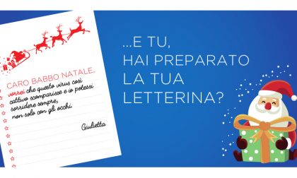 C'è tempo fino al 23 dicembre per inviare le vostre letterine a Babbo Natale