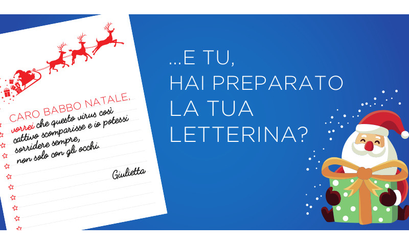 C’è tempo fino al 23 dicembre per inviare le vostre letterine a Babbo Natale