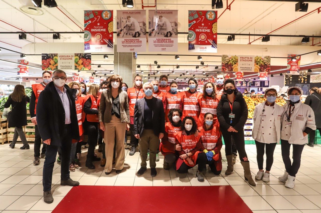 Il sostegno alla ricerca scientifica di Unicoop Firenze: c’è anche l’assessore regionale alla sanità Bezzini