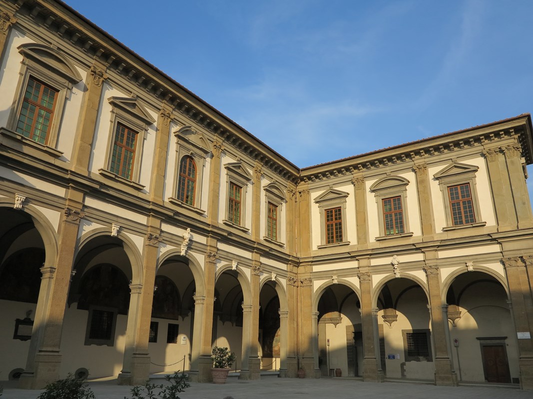 Firenze Light Festival, facciate illuminate di verde oggi pomeriggio a Santa Maria Nuova e al presidio Santa Rosa