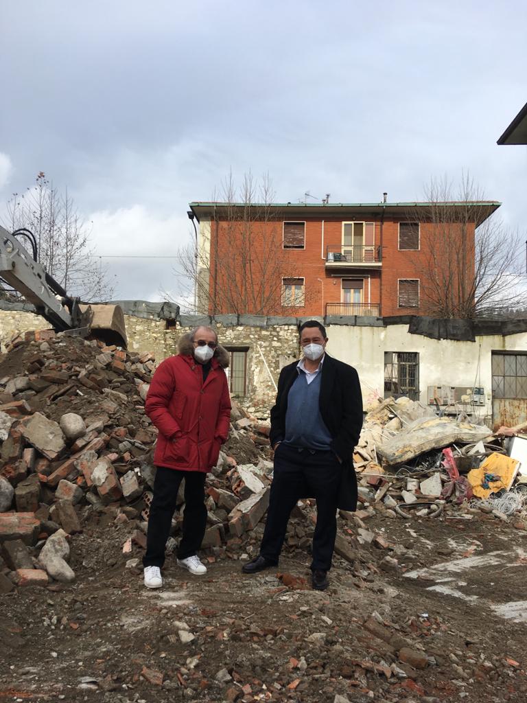 Riqualificazione de La Briglia, al via la demolizione dei magazzini