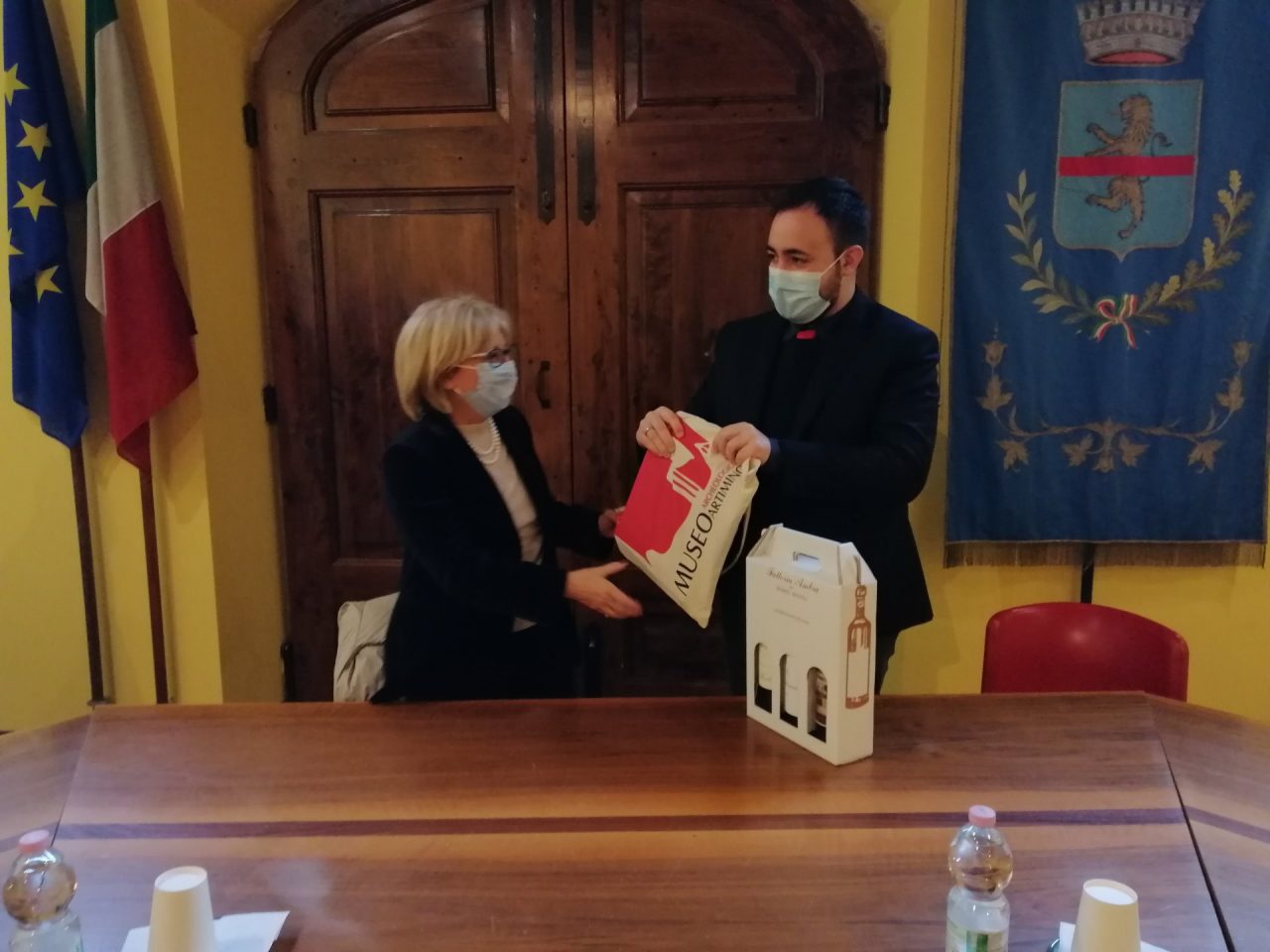 Il Prefetto di Prato Adriana Cogode in visita a Carmignano