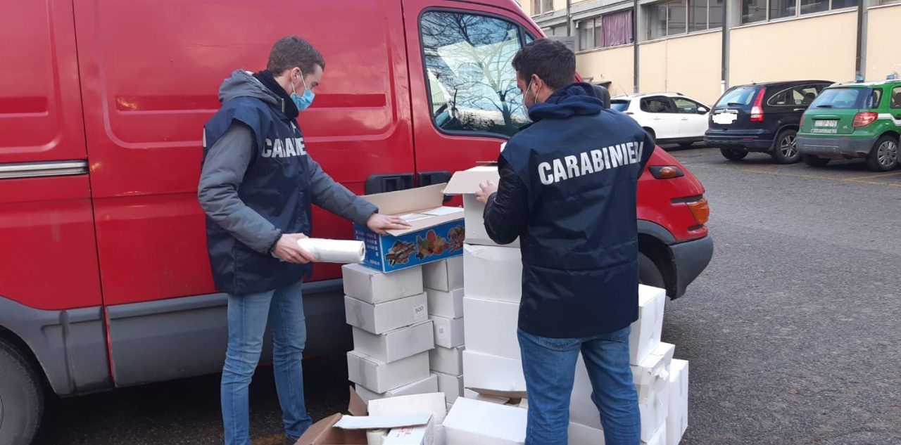 Carabinieri Forestali controllano l’uso di shoppers irregolari a Firenze:  sanzioni per 15mila euro, sequestrati oltre 200 chili di buste
