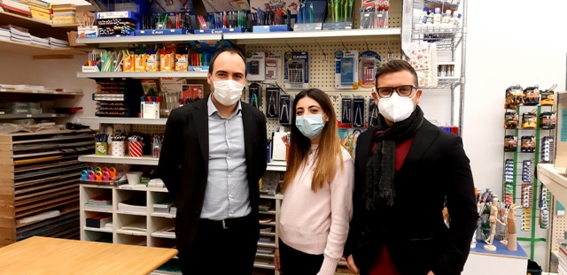 A Bagnolo inaugurata oggi l’edicola-cartoleria “I Grippi”