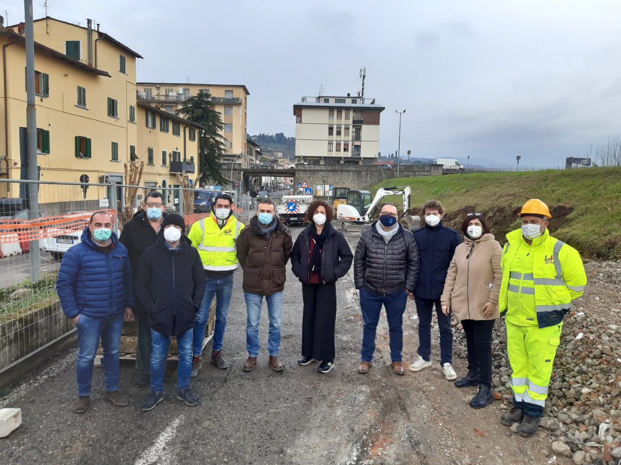 Sono partiti i lavori per la realizzazione del 1° lotto del progetto della variante alla via Livornese