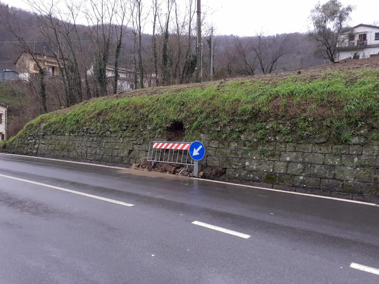 Smottamenti ed allagamenti per il maltempo sulle strade, gli interventi della Provincia di Prato