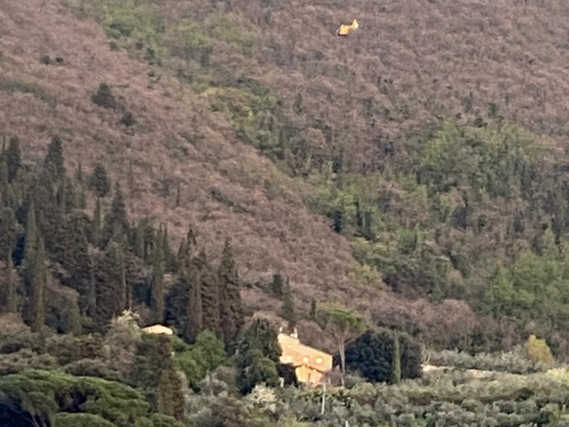 Settantenne cade nel bosco in zona casa Bastone: intervento del Pegaso