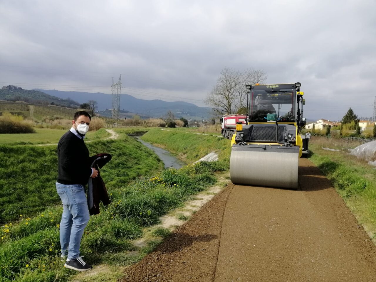 Torrente Furba: risanamento della frana e lavori pista ciclopedonale