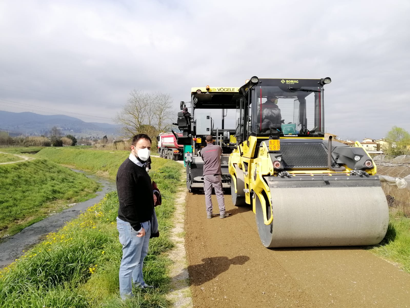 Ciclabile Furba marzo 2021